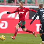 Ignatyev double seals Lokomotiv win over 10-man Rubin 