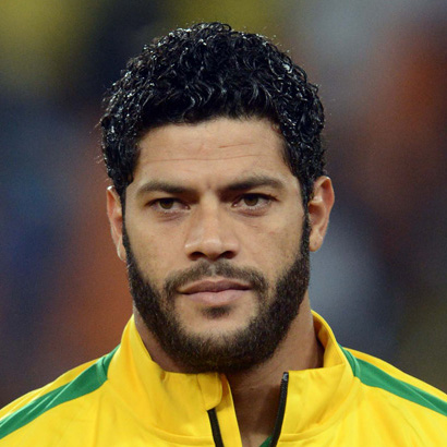 Hulk scored a goal in the match of the National Team of Brazil
