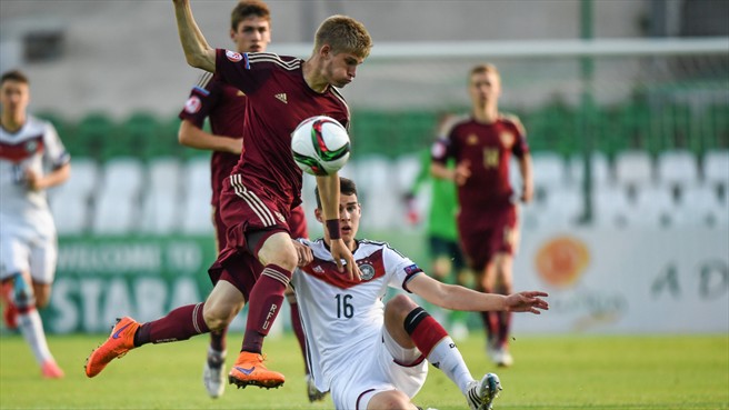 U-17 Youth Team of Russia Lose in European U-17 championship Semi-final