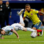 Barrios’ Colombia lose to Argentina on penalties in 2021 Copa America semi-final