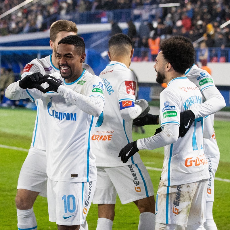 Malcom scores in Voronezh again to bring win in the Cup