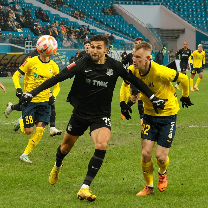 Rostov and Ural tied in first quarter-final leg