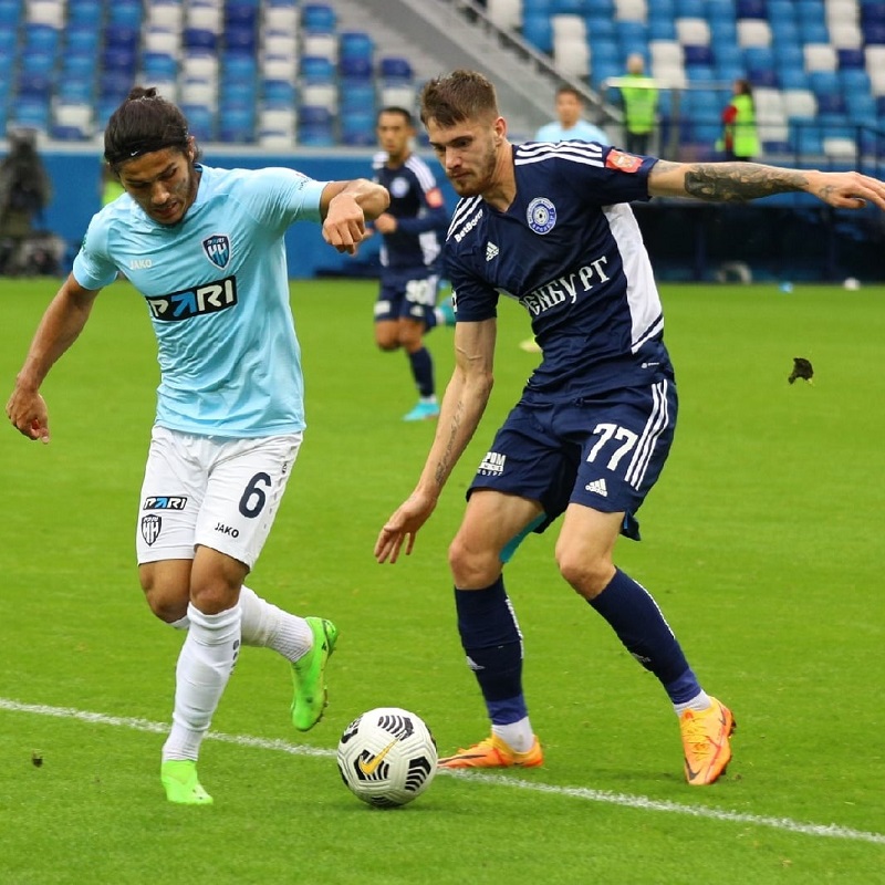 Two-goal win ties Orenburg with Pari NN
