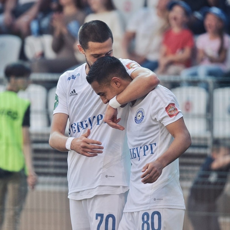 First goals from Marin lead Orenburg to beat Gogniev’s Khimki