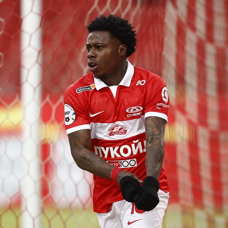 Quincy Promes reaches 100 goals for Spartak, becomes third foreigner with hundred goals for Russian clubs