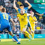 Zinchenko inspires Ukraine to quarter-final date with England