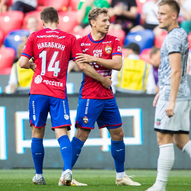 RPL off-season: CSKA and Rubin get four-goal wins