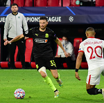 Krasnodar suffer a defeat at Sevilla having two-goal and one-man advantage