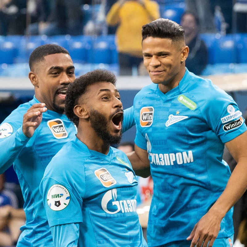Eight goals bring Zenit their biggest win in the RPL