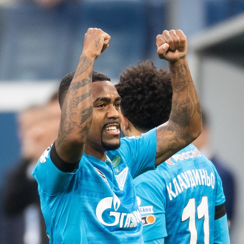 Malcom helps Zenit to remain the only unbeaten team in RPL