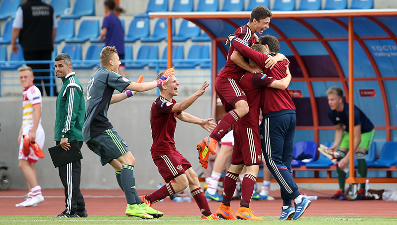 U-17 National Team of Russia in European U-17 Championship Quarterfinal!