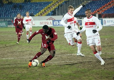 «Rubin» has led a match with «Spartak»