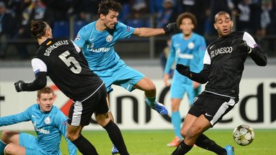 «Zenit» tied with «Malaga» in the Champions League