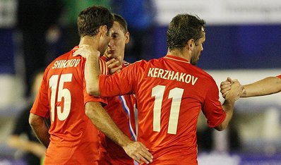 Russian national team won over Iceland in the friendly game