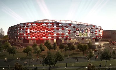 Spartak stadium will be named "Otkritie Arena"