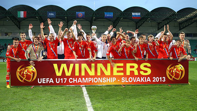 Russian U-17 National Team won UEFA U17 Championship