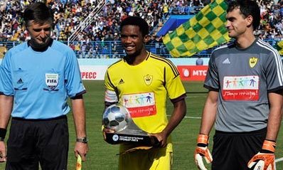 Vagner Love is the most valuable player of May, Eto'O is voted the best player of the year