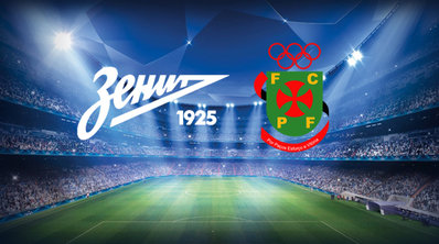 Zenit will play against Paços de Ferreira in Champions League