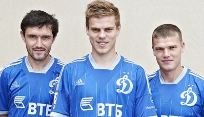 Dynamo introduced Denisov, Zhirkov and Kokorin