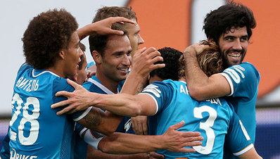 Zenit won in the first game this year