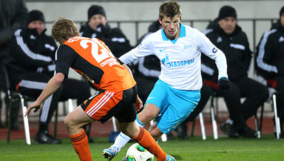 Zenit won in Yekaterinburg