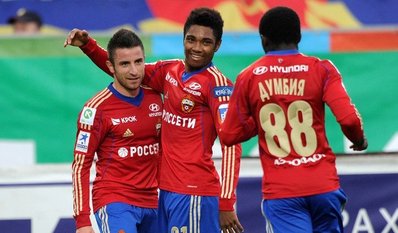 CSKA defeated Terek