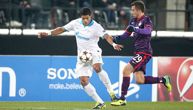 Zenit advanced to Champions League play-off round